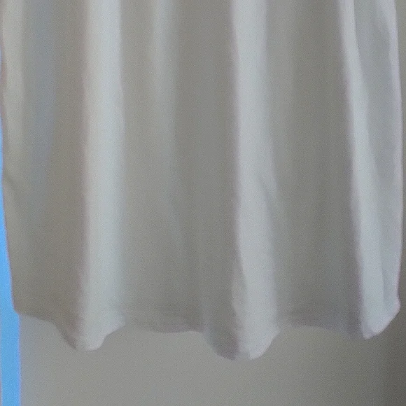 Victoria's Secret White Sleep Shirt Size Medium Chrome Spell Out Long Soft M - Picture 5 of 6